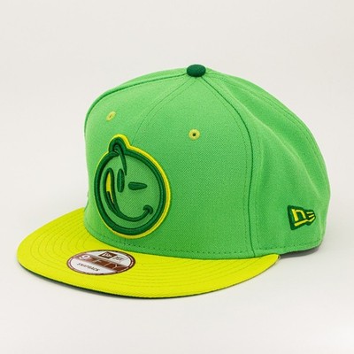5 Days Special Offer! YUMS New Era Lifestyle Snapback Cap Green/Yellow