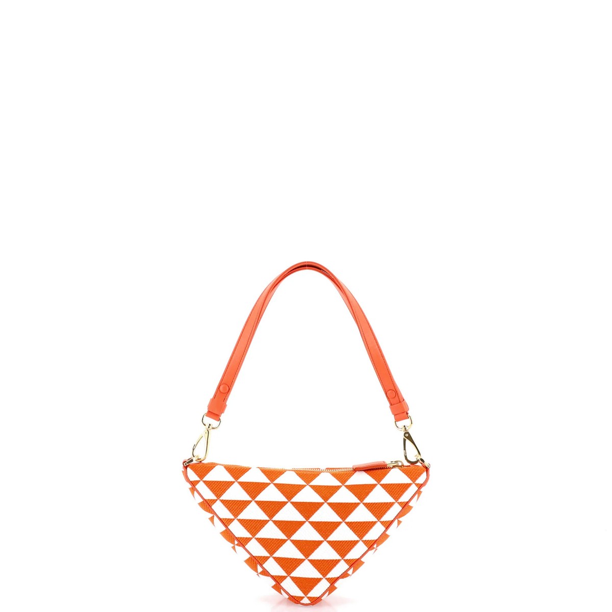 Prada Symbole Triangle Bag Jacquard Mini | eBay