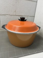 VINTAGE MARGARET FULTON BESSEMER WARE POT COOKING 1970s RETRO ART CAFE 