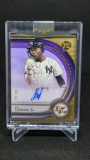 2025 Topps Five Star #FSA-JC Jazz Chisholm Jr. Base Autographs Purple #/50