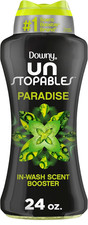 Downy Unstopables In Wash Scent Booster Beads, Paradise Scent, 24 oz, Laundry Be