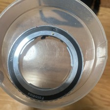 Fotodiox Lens Mount Adapter for Nikon F-Mount Lens to Canon EOS Camera Nikon-EOS