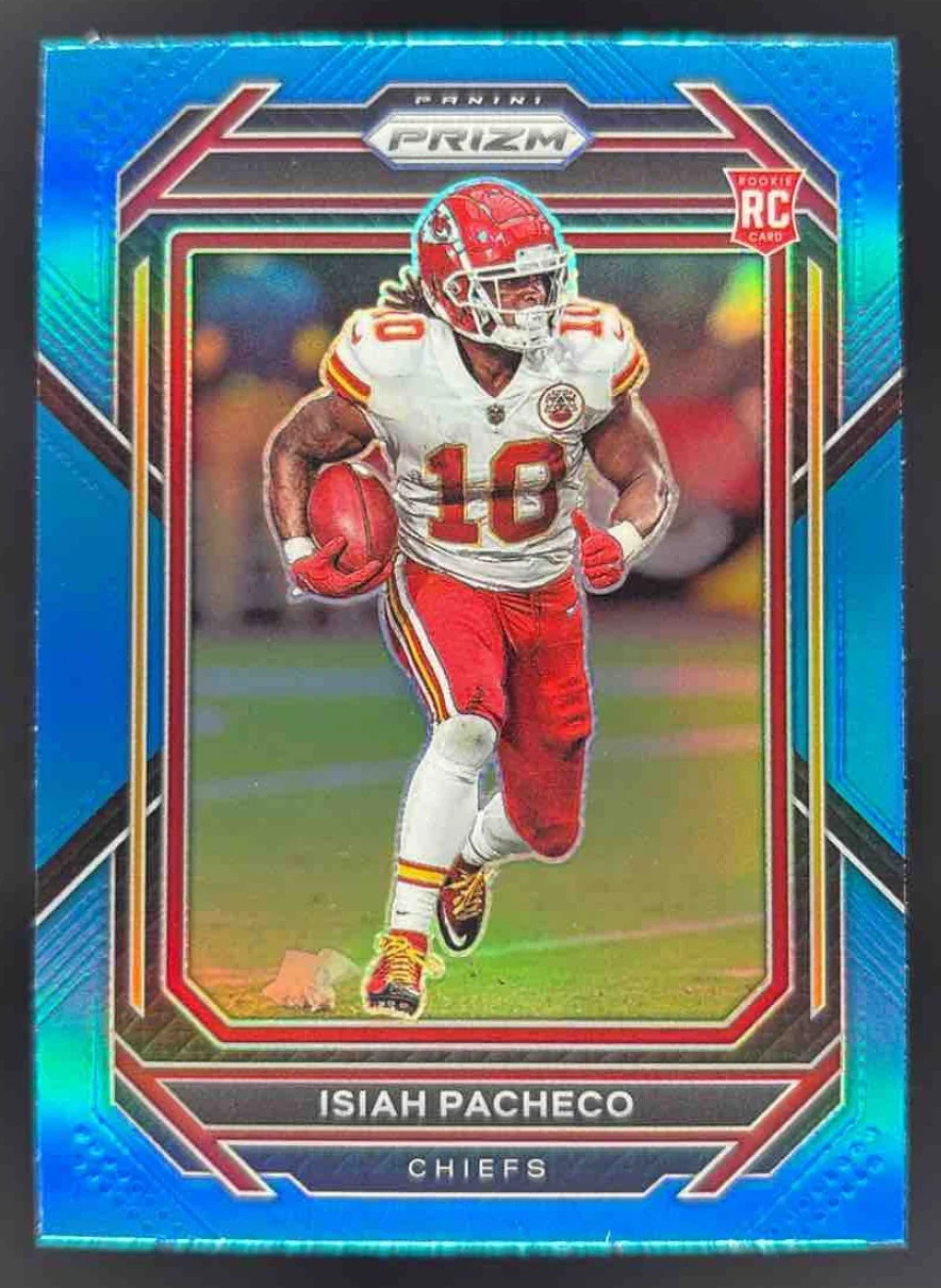 2022 Panini Prizm Light Blue #352 Isiah Pacheco RC
