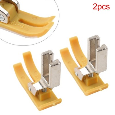 2x MT-18 Standard Extra Thin Precise Presser Foot For Industrial Sewing Machine