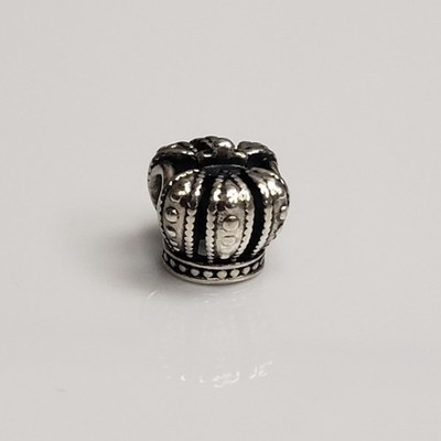 Pandora Sterling Silver Open Work Royal Crown Bead Charm 790930 - .09