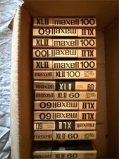 Lot of 5 Maxell XLII 60 High Bias Type II Cassette Tapes Sealed Blanks Vintage