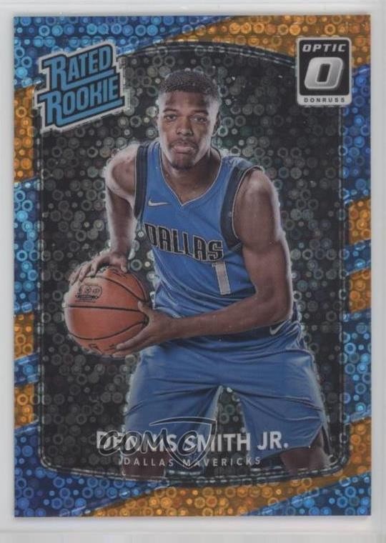 2017 Donruss Optic Rated Rookie Fast Break Orange Prizm /193 Dennis Smith Jr 5c9