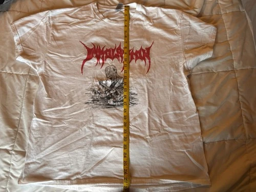 Immolation Shirt Official Demo Reprint XL Incantation 1989 Demo Rare - product listing photo