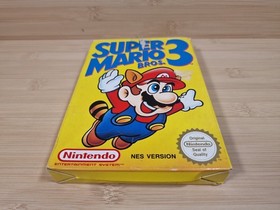 Super Mario Bros 3 NES Nintendo Entertainment System Boxed With Sleeve