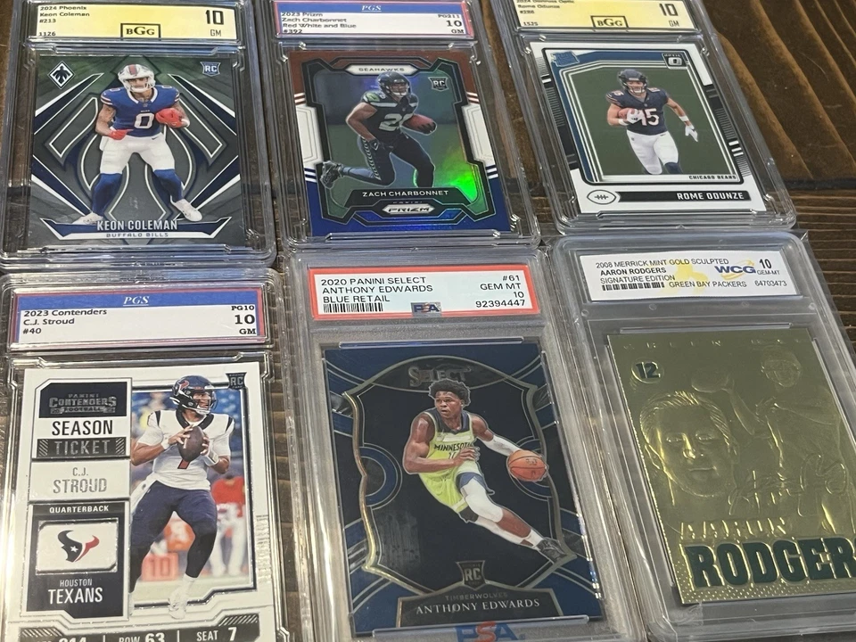 Huge Sports Card Rookie Patch Auto Graded show Ready Lot 👀 @this!!!! - Image 2 of 4