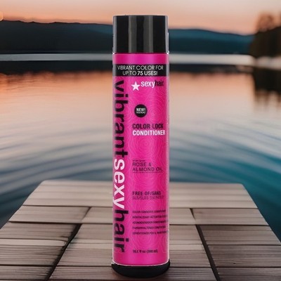 SEXY VIBRANT HAIR ROSE & ALMOND OIL COLOR LOCK PROTECTION CONDITIONER 10.1 OZ