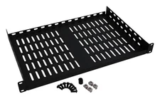 New! Tripp Lite SRSHELF2P1U Rack Enclosure Cantilever Fixed Shelf 1U Black 40lbs