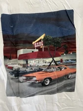2007 In-N-Out California Graphic T-Shirt White Mike Rider Vintage Size M Hanes