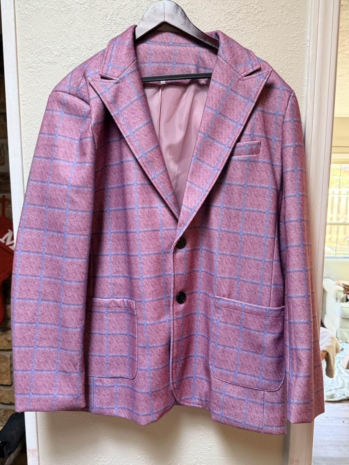 Unbranded Men's button down Polyester Spandex 3XL… - image 2