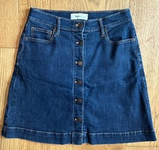 Women s Gap Denim Jean Button Up Skirt Sz 2