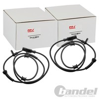 2X NTY ABS-SENSOR Raddrehzahl Hinten Passend FüR Fiat Ducato