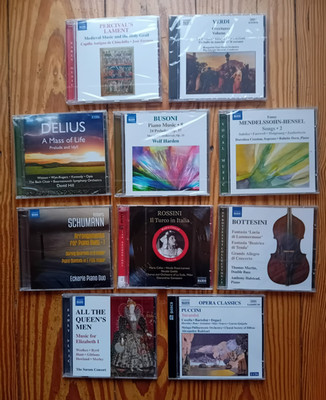 CD Sammlung Konvolut Klassik Oper Verdi Busoni Puccini Rossini uvm neu & ovp #07