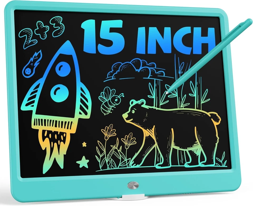 15" LCD Drawing Tablet - Educational Gift for 3  Olds - Image 3 of 4