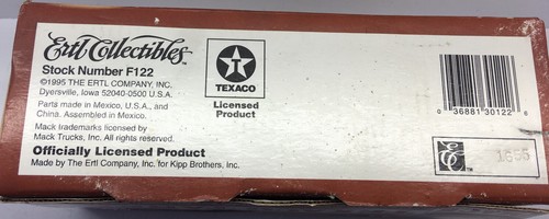 Ertl The Texas Company Petroleum & Its Products F122 Texaco Tanker 1 - Picture 10 of 11