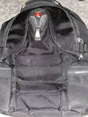 SWISSGEAR Scan Smart Friendly Laptop Backpack School Work & Travel/Black BB07
