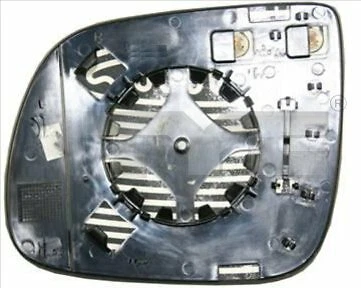TYC 302-0089-1 Mirror Glass, outside mirror for Audi