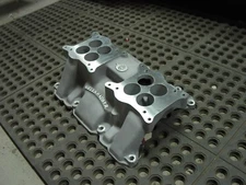 NOS Offy Offenhauser Buick 53-56 322 nailhead dual 4 quad four carburetor intake