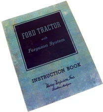 Ford Ferguson 2N 9N Tractor Owner Operators Manual Maintenance Harry Instruction