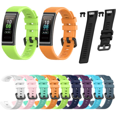 Watch Silicone Band Strap Replacement for Huawei Band 4 pro/Band 3/Band 3pro