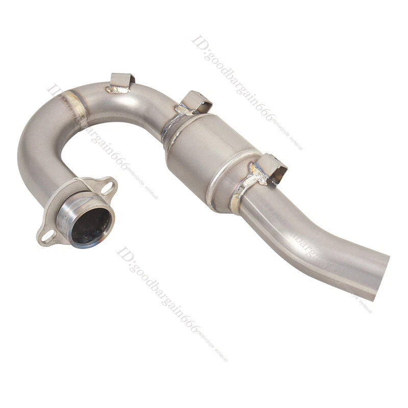 For Yamaha WR450F 2007-2015 YZ450F 2007-2009 Exhaust System Header Pipe Titanium - Image 4 of 4