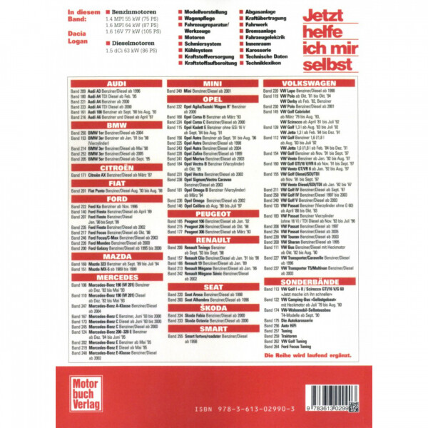 Thumbnail - Dacia Logan I Typ Ls 2005-2013 Jetzt Helfe Ich Mir Selbst