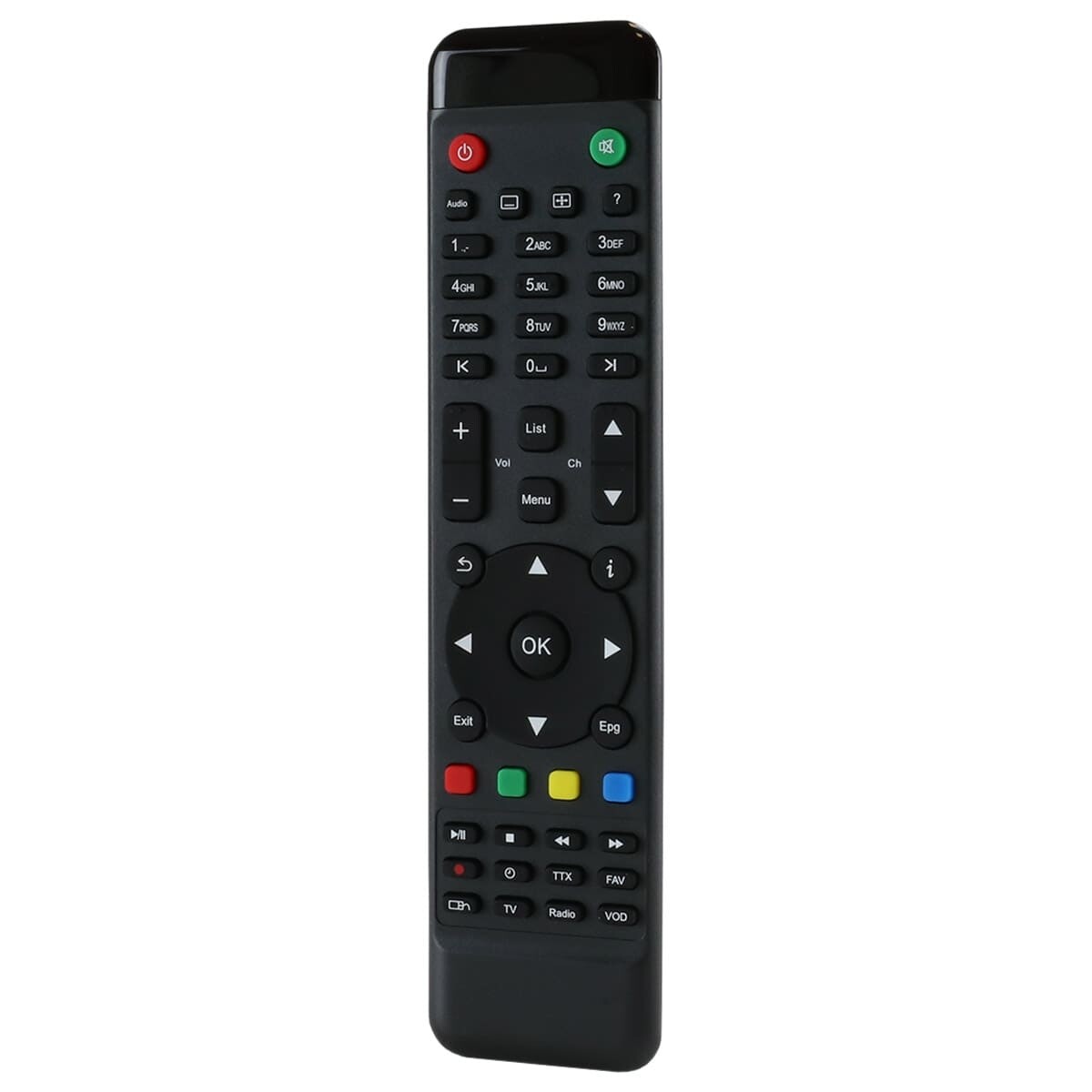 VINABTY Telecomando Universale A Infrarossi Per Ricevitori Satellitari Maxytec, AX, Mut@nt HD60