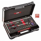 Assortimento con prolunghe cricchetto e bussole esagonali 1/4 USAG - 608 1/4 EAK