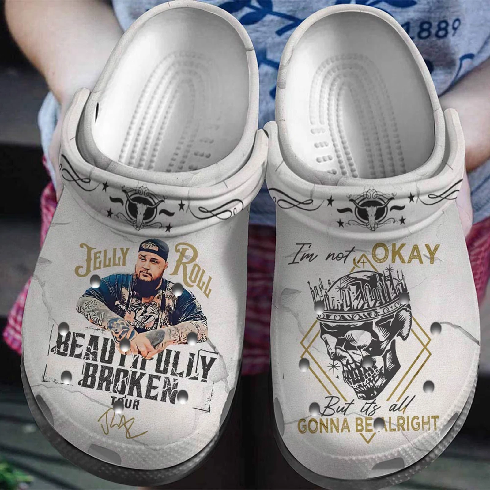 Jelly Roll Music Clogs