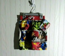 Marvel Avengers Swim Trunks Size 4 Boy's UV 50 Protection NWT