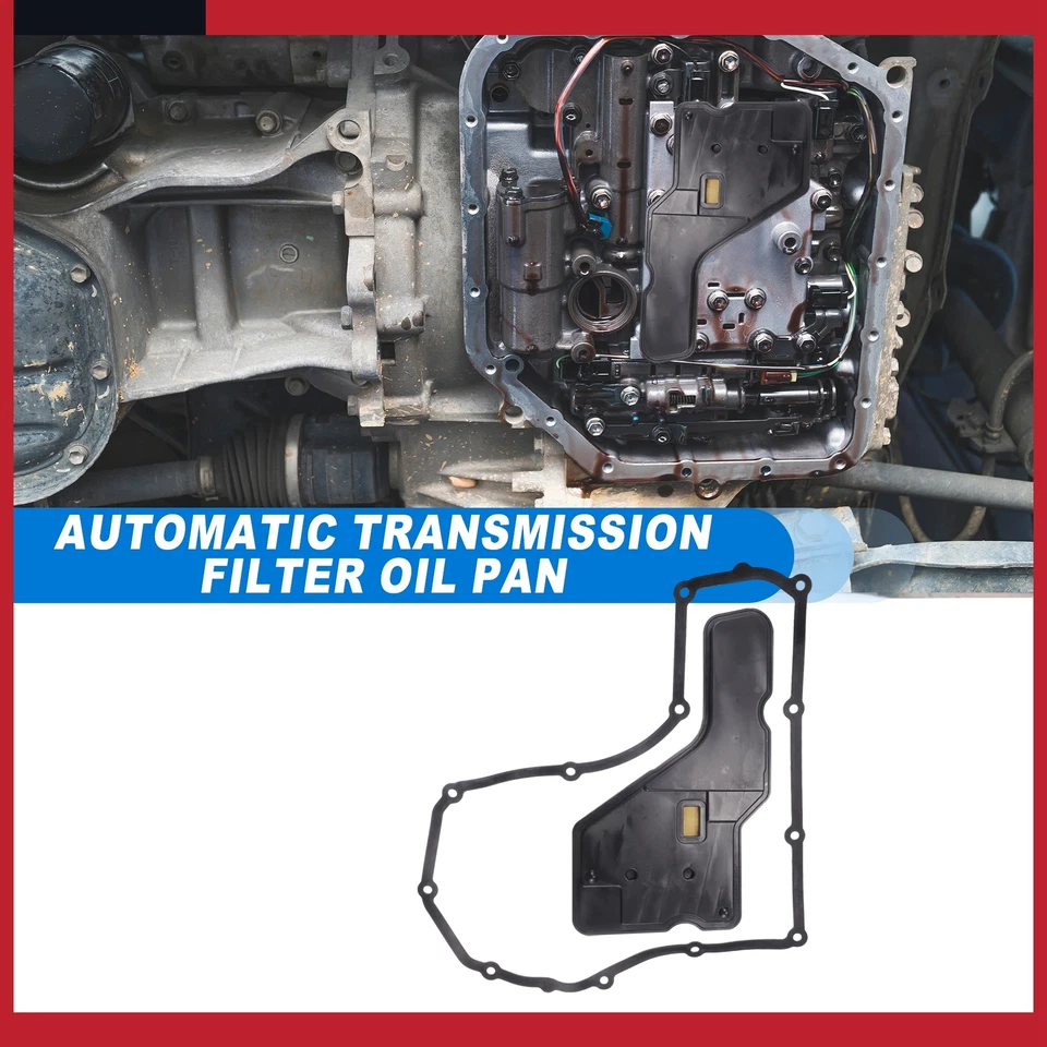 Pack de 2 Kit Filtro Transmisión Automática Para Chevrolet Malibu 97-10 24203770 Foto 2 de 4