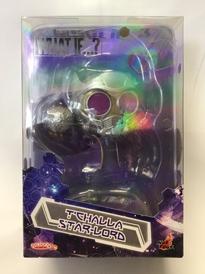 Marvel Hot Toys WHAT IF...? COSB885, T Challa Star-Lord Cosbaby