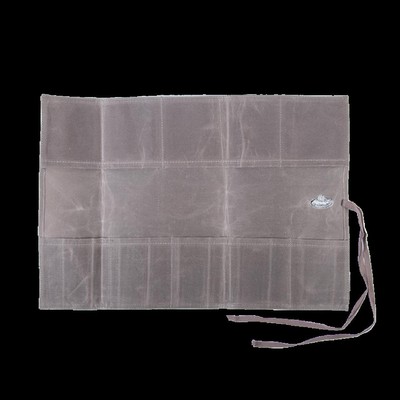 Rolltasche aus gewachstem Canvas