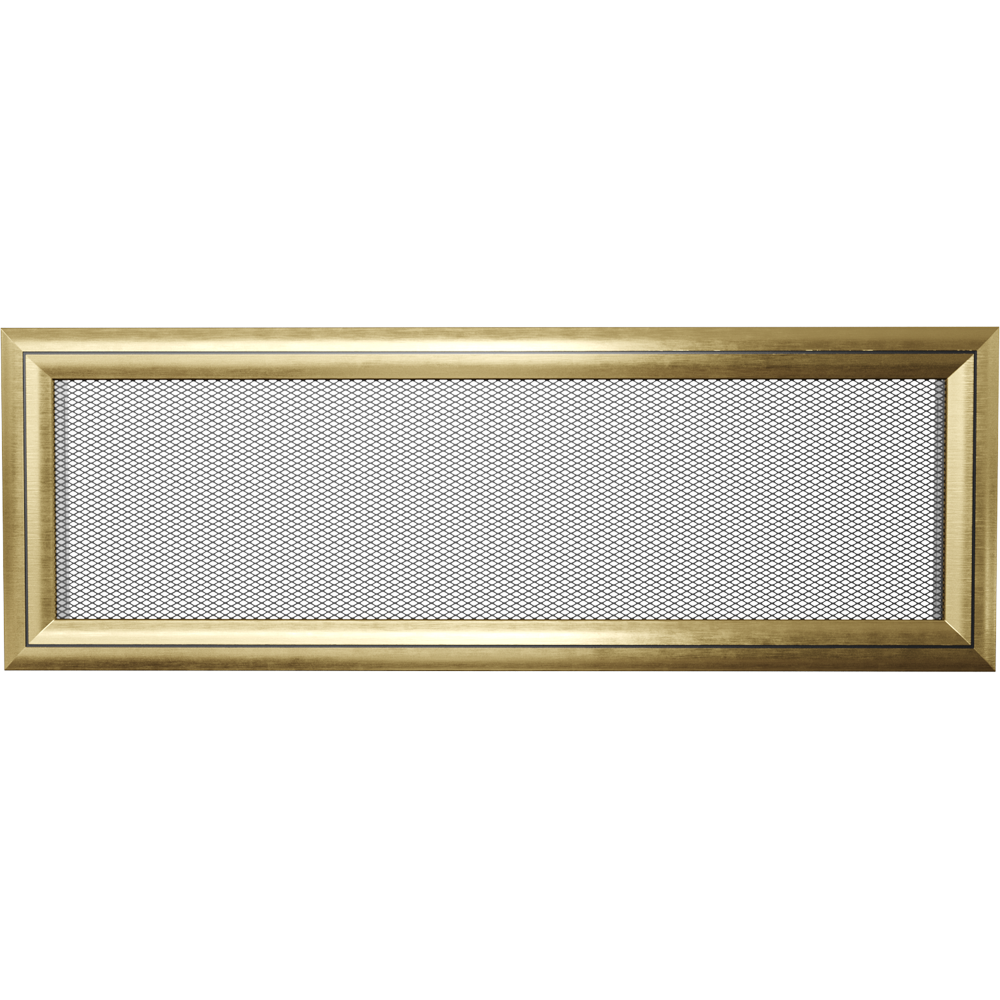 Grille De Ventilation Kratki WIND 49G – 17x49 Cm, Couleur Graphite, Acier Laqué
