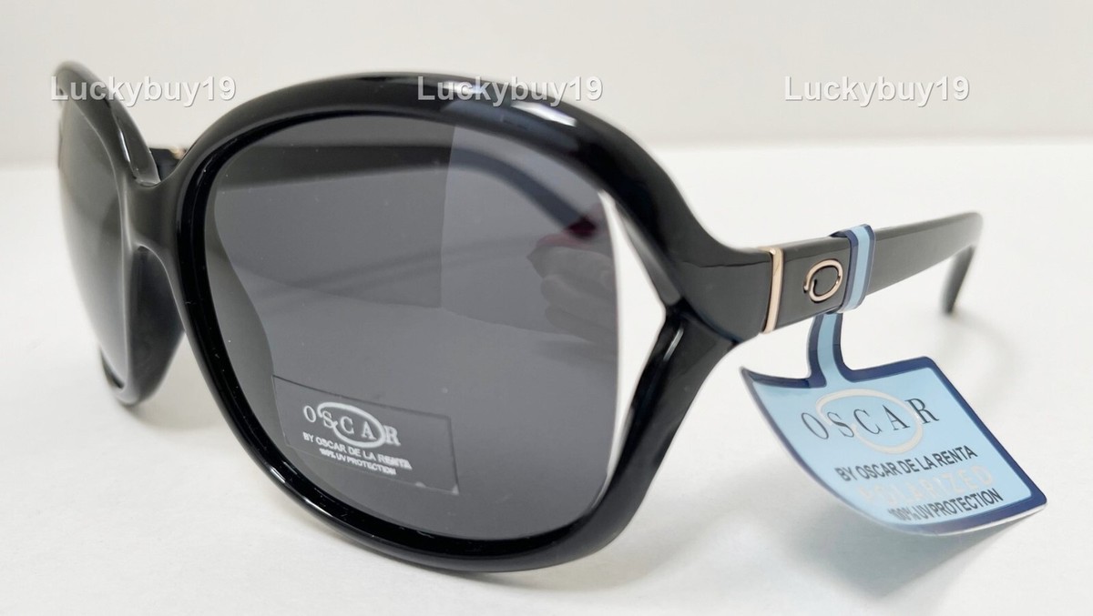 Oscar by Oscar de la Renta 1309P Black Polarized Women  display picture 2