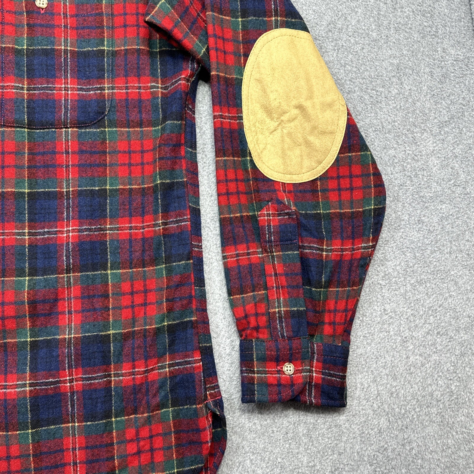 Pendleton Wool Shirt Men Large Red Macpherson Tar… - image 5