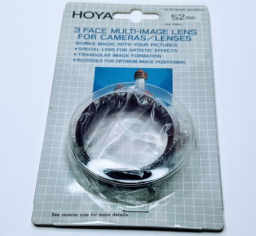 Hoya 52mm Multi Image Figure 3F Lens Filter MULTIVISION 3 Face Multiple 52 mm 52 - Picture 9 of 9