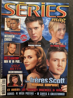Magazin Serie Mag Nr. 50, Heroes, Scott Frères, Prison Break, Ugly Betty