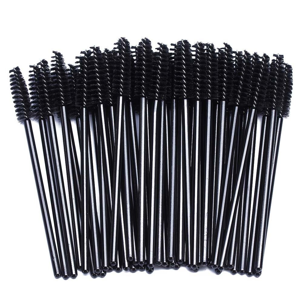 100-Piece Eyelash Makeup Brushes for Mascara Application