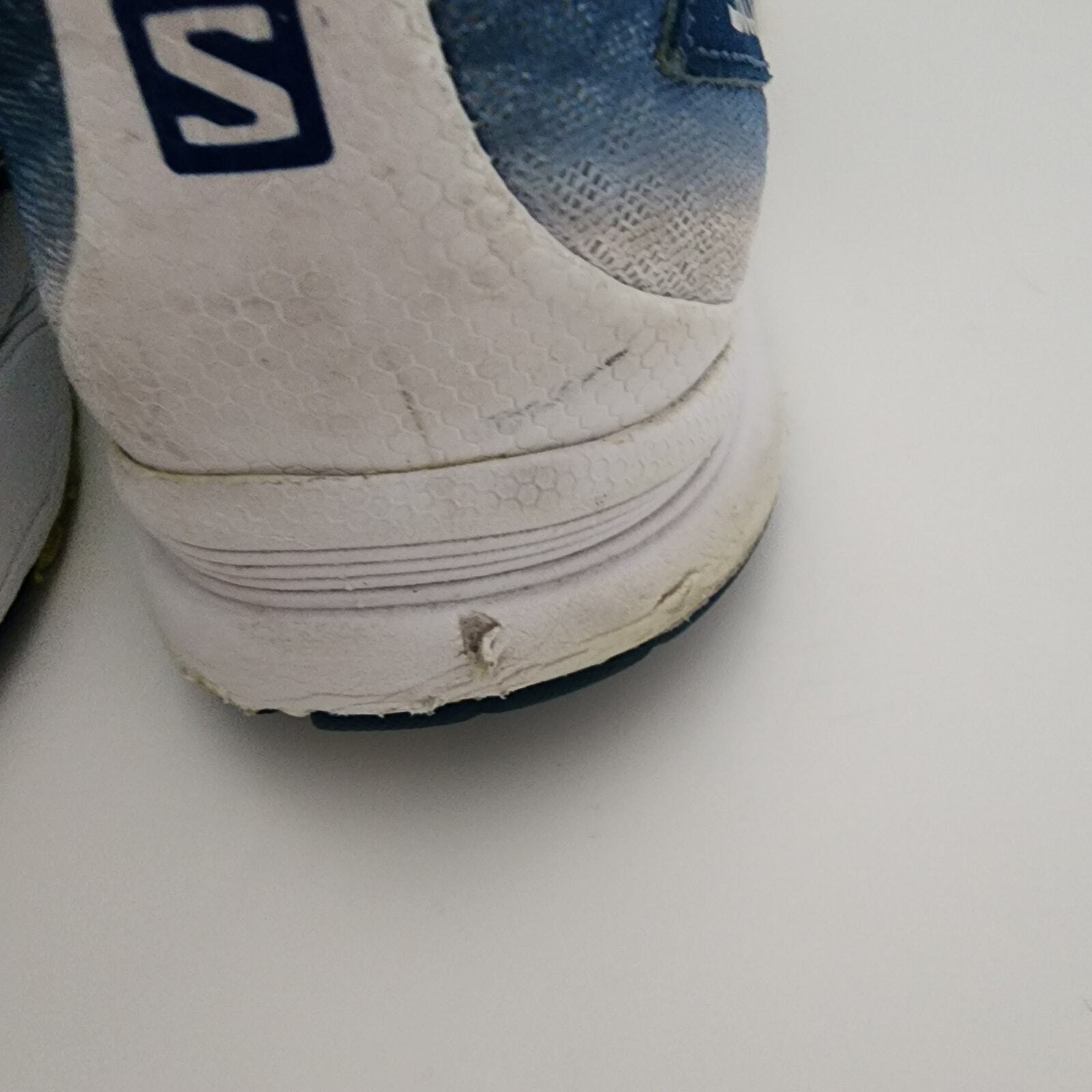 Scarpe da passeggio Salomon blu verde Sense Mantra 3 trail running uomo taglia 8