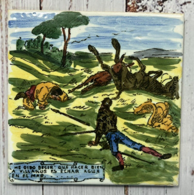 Ceramic Tile Trivet Ceramica Sevilla Spain me Oido Decir Que Macer