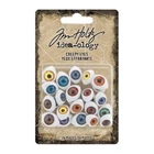 Tim Holtz Idea-ology CREEPY EYES Halloween Embellishments 24pcs TH94178
