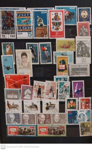 Vintage German Stamps - 1 page full. see other listings for more of them - 第 1/5 張圖片