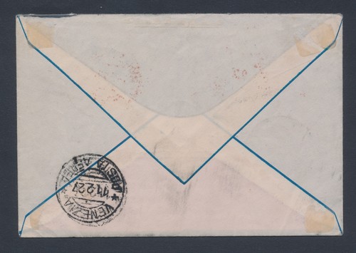 1927 - I. Volo Roma-Venezia, Aerogramma n. 79a - Imagen 2 de 2