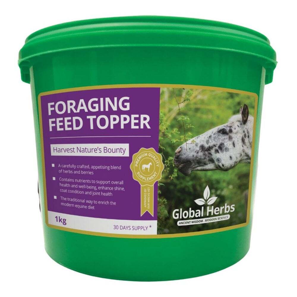 Global Herbs - Foraging Feed Topper 1kg - Image 3