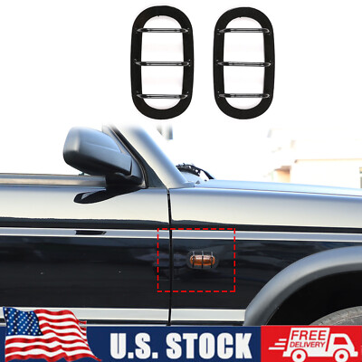 Fit For Land Rover Discovery 2 98-03 Carbon Steel Side Turn Signal Light Grille